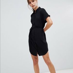 ASOS black shirt dress!